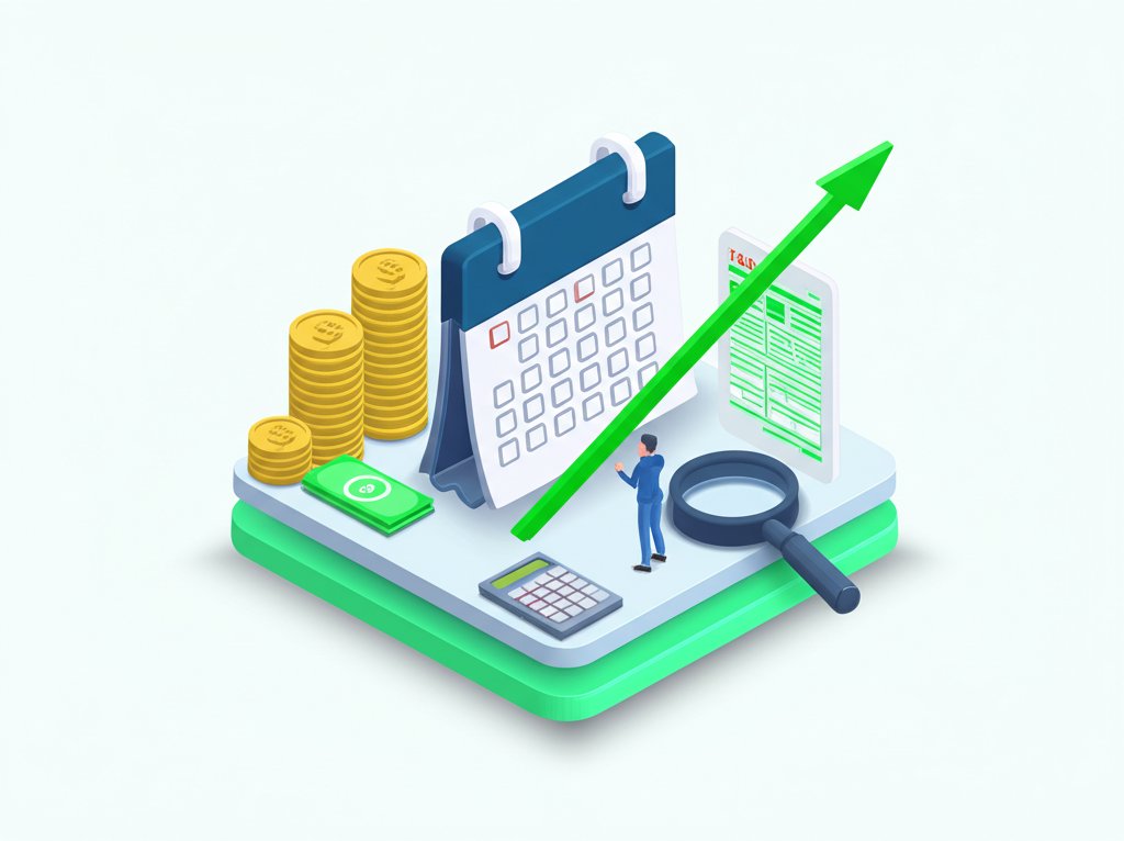 Strategic tax planning for the next year, leveraging time for financial advantage.