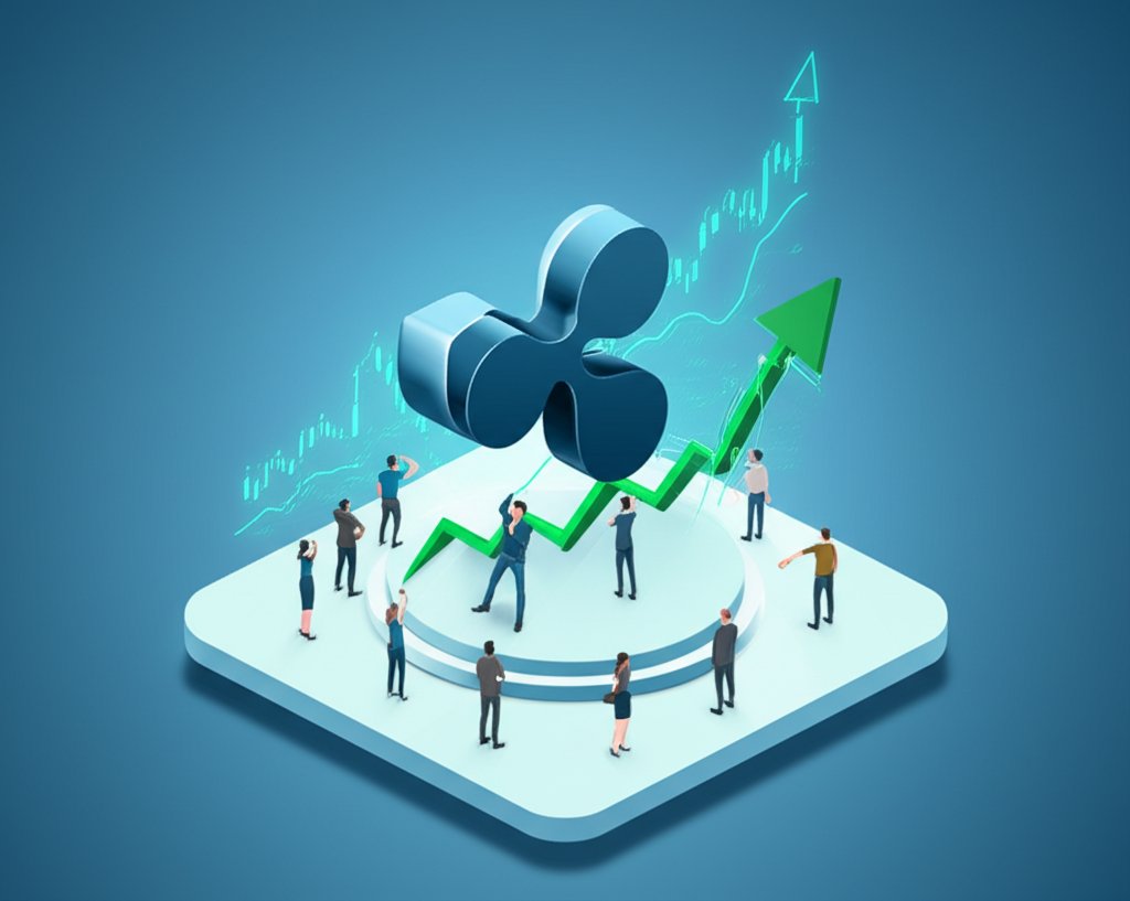 XRP price chart showing strong resurgence, market confidence, and upward momentum.