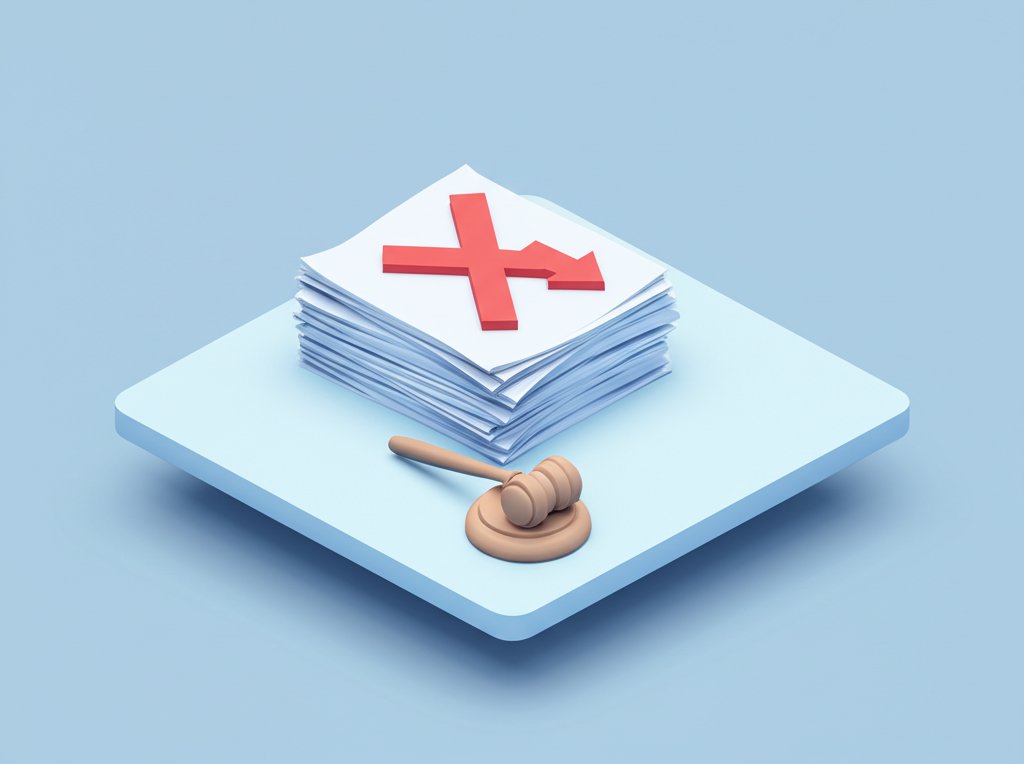 Infographic summarizing legal implications of dropping appeals.